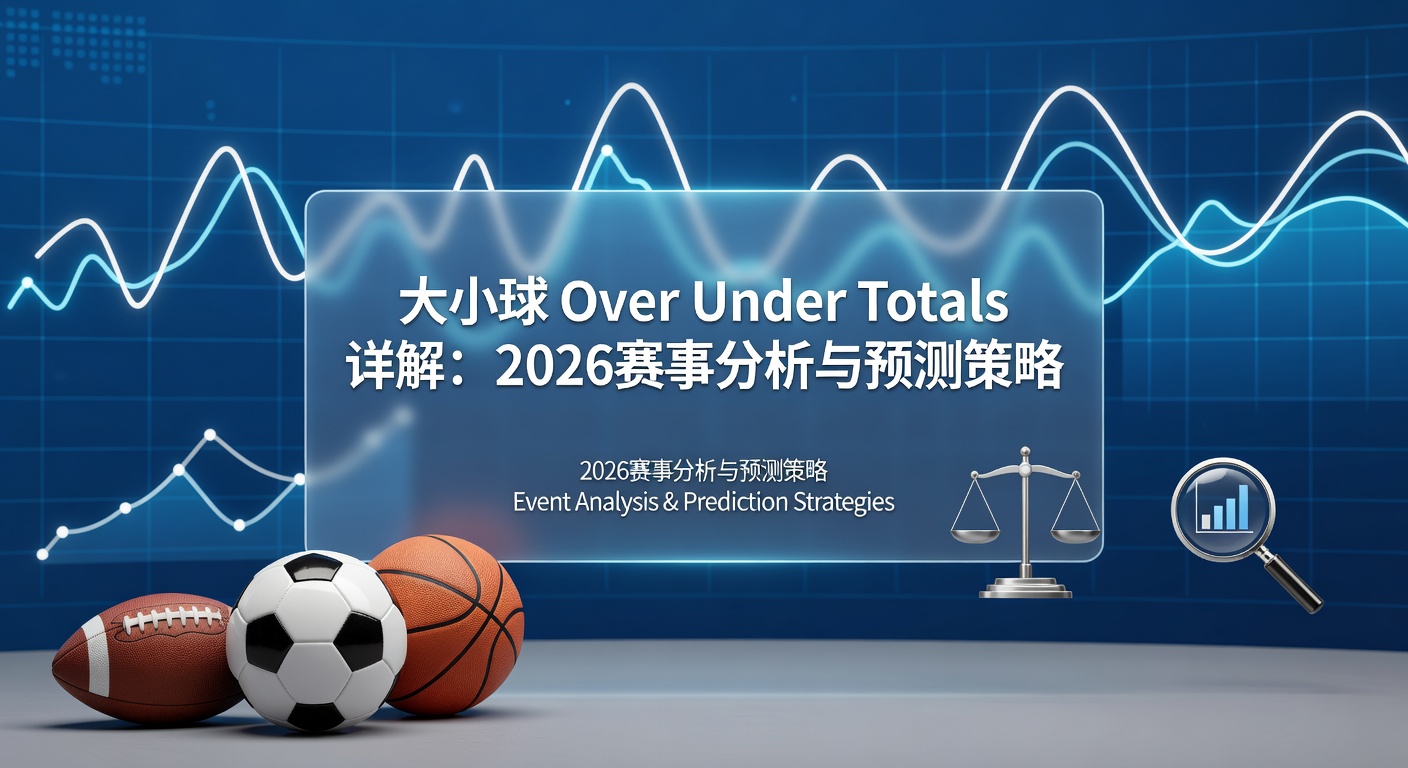 大小球 Over Under Totals 详解：赛事分析技巧
