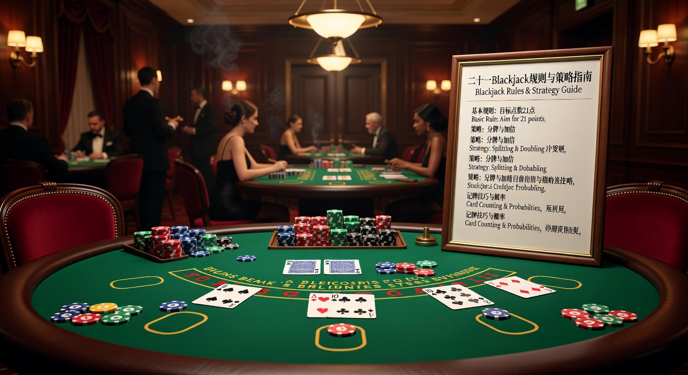 二十一点 Blackjack 规则技巧全攻略