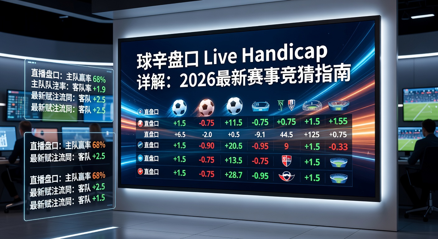 滚球盘口 live handicap 详解与分析技巧