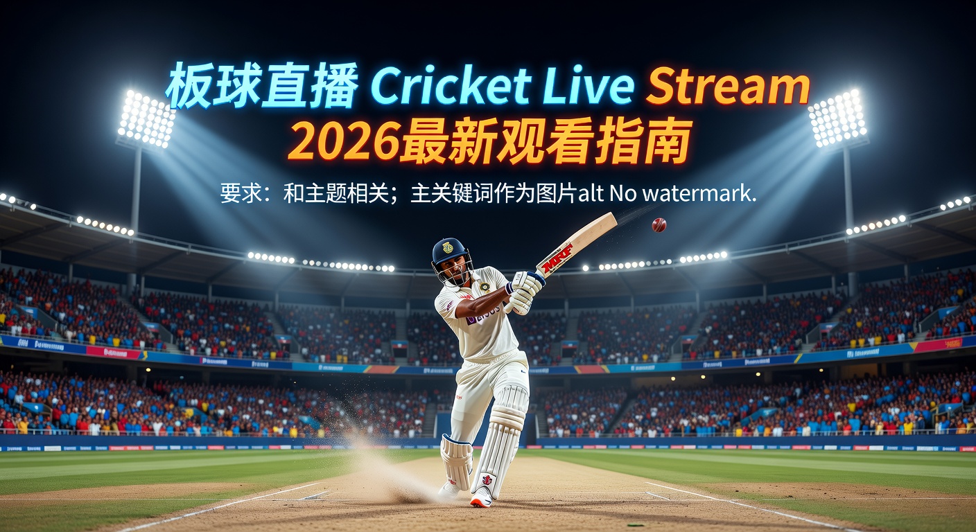 板球直播 Cricket Live Stream 2026最新观看指南