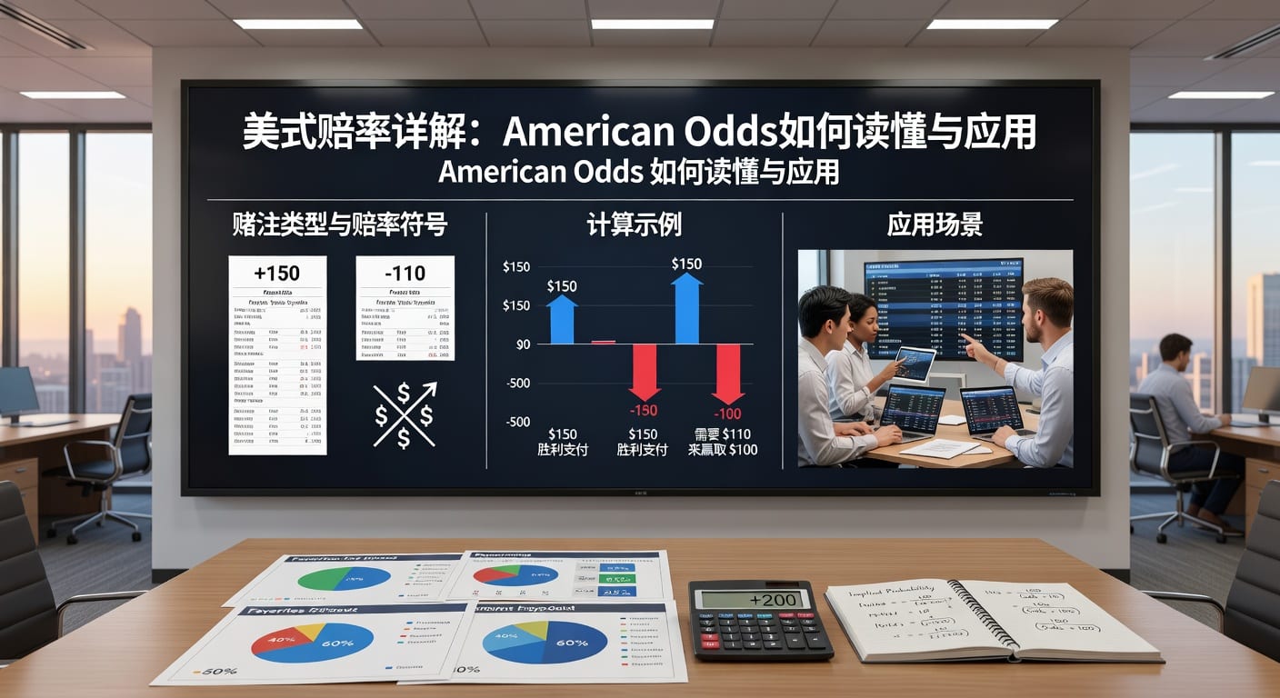 美式赔率 American Odds 在2026年世界杯投注网站的应用