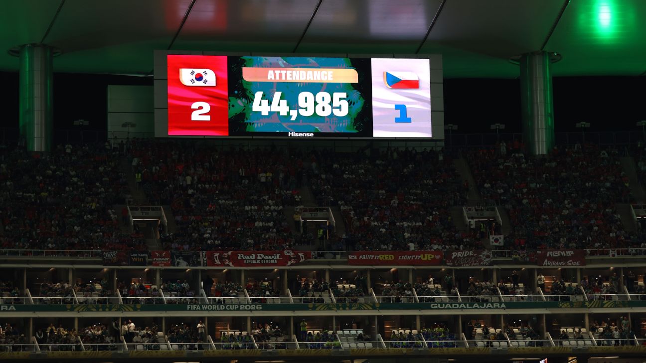 世界杯韩国vs捷克观众数据风波：FIFA坚持统计准确性